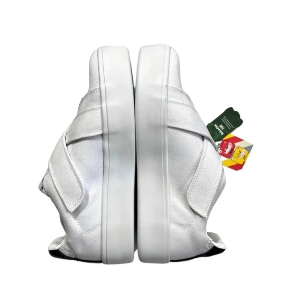 NWT GOATS White 728 Platform Sneakers - Picture 3 of 5